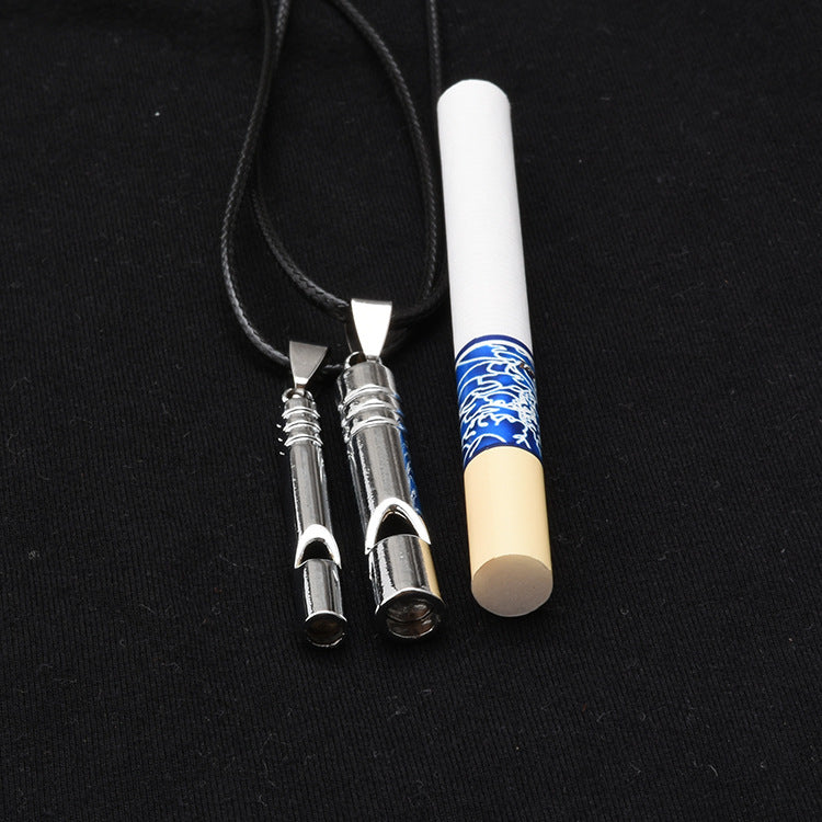 Titanium Dog Whistle Keychain