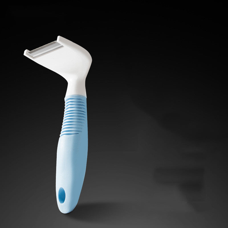 Easy Fur-Removal Shell Brush for Cleaner Pets and Homes