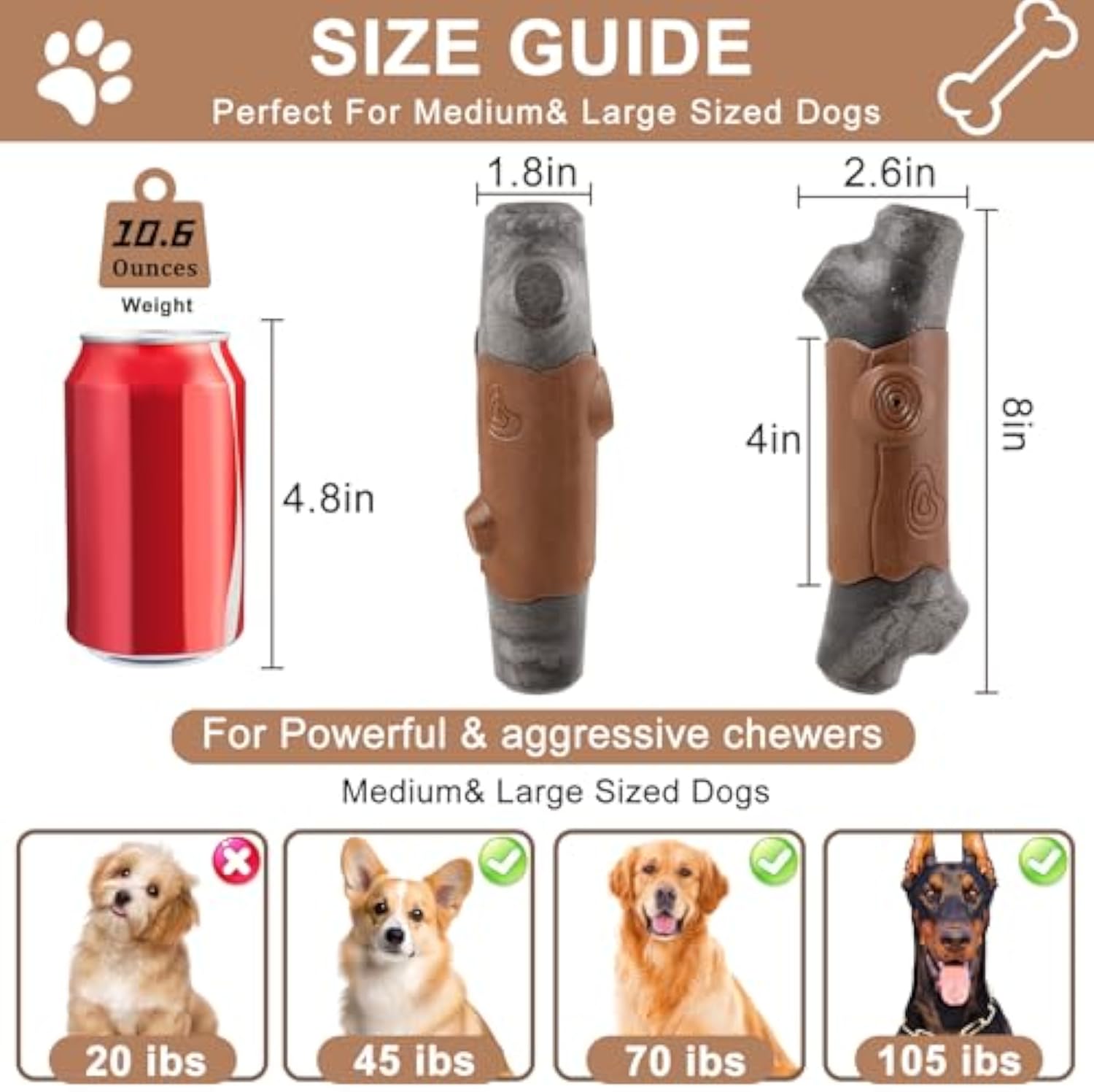 Bacon-Flavoured Tough Chew Toy