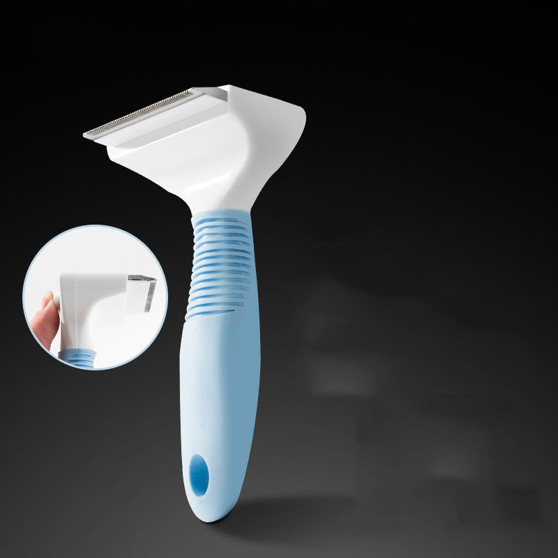 Easy Fur-Removal Shell Brush for Cleaner Pets and Homes