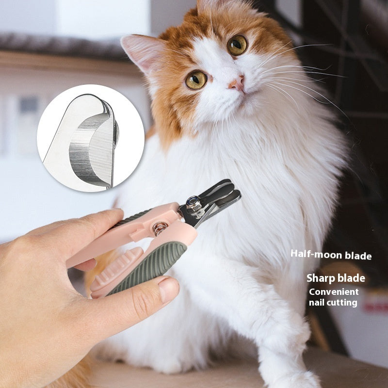 Pet Nail Clipper with Safety Guard