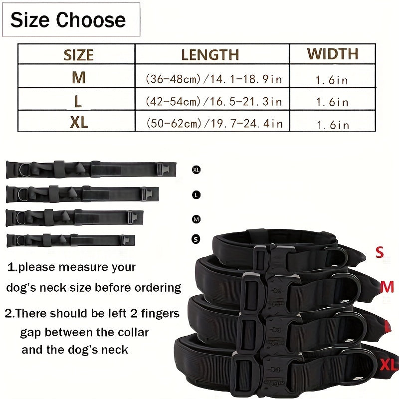 Tactical Dog Collar with Handle