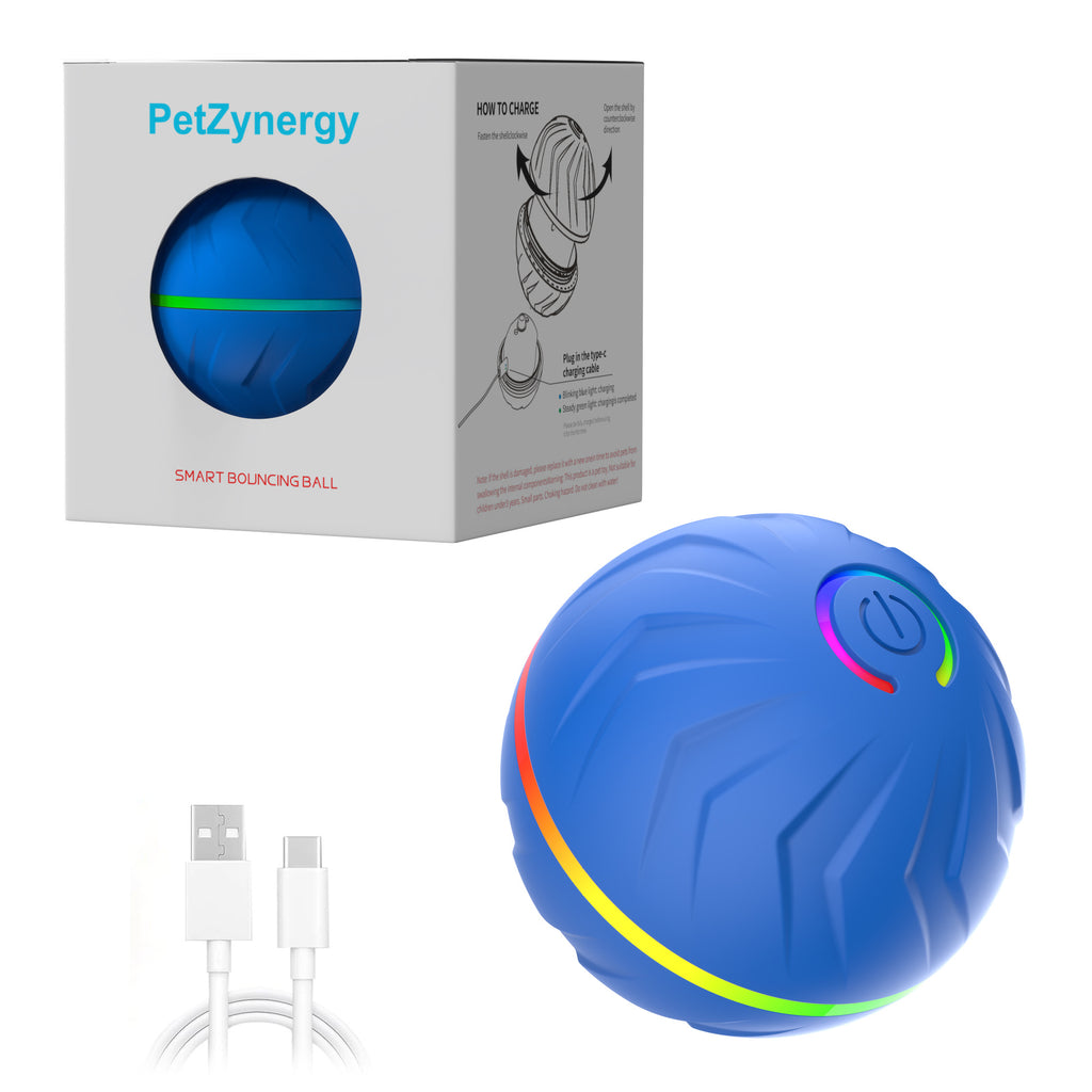 Self-Moving Gravity Bounce Ball for Dogs