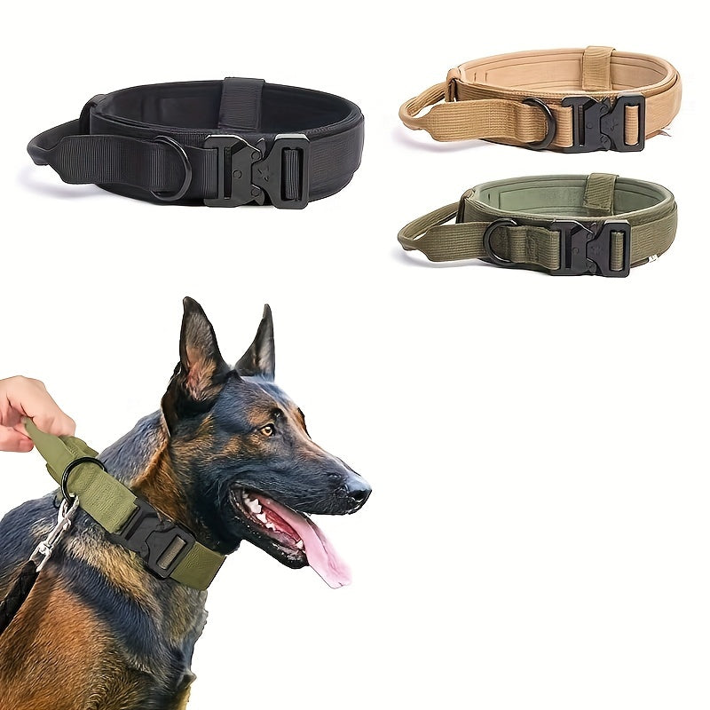 Tactical Dog Collar with Handle