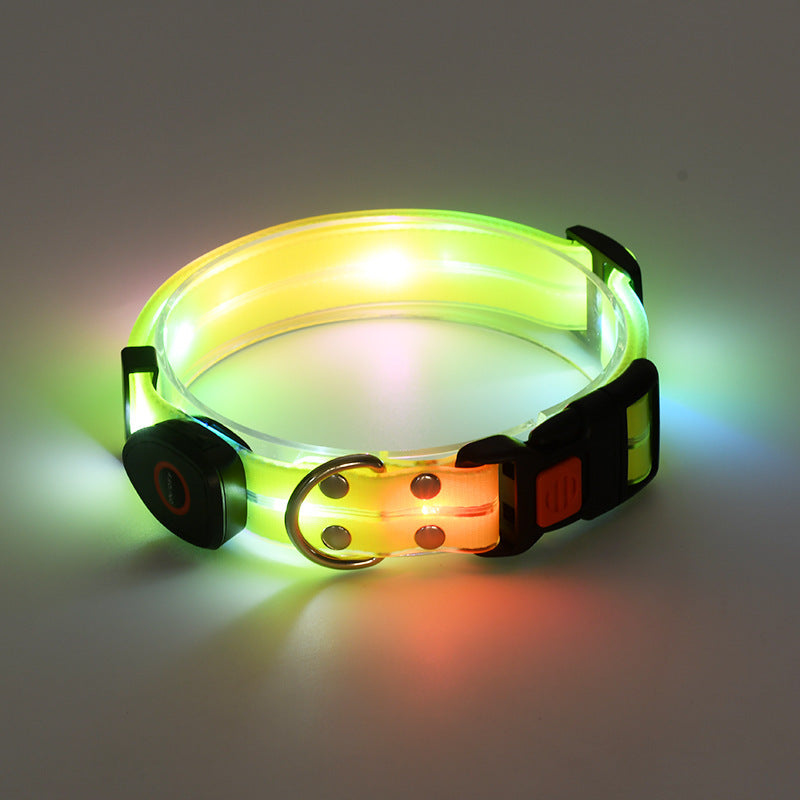 LED Luminous Collar for Safer Evening Walks