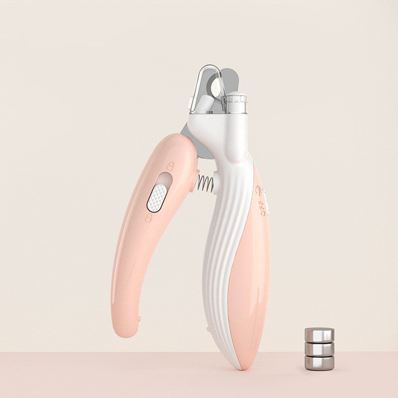 Bright-Light Pet Nail Clippers for Easy, Gentle Grooming Anytime