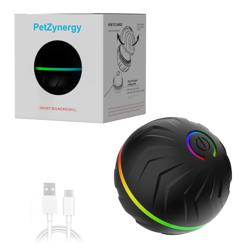 Self-Moving Gravity Bounce Ball for Dogs