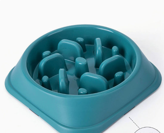 Slow-Feeding Dog Bowl for Safe, Healthy, Calm Mealtime
