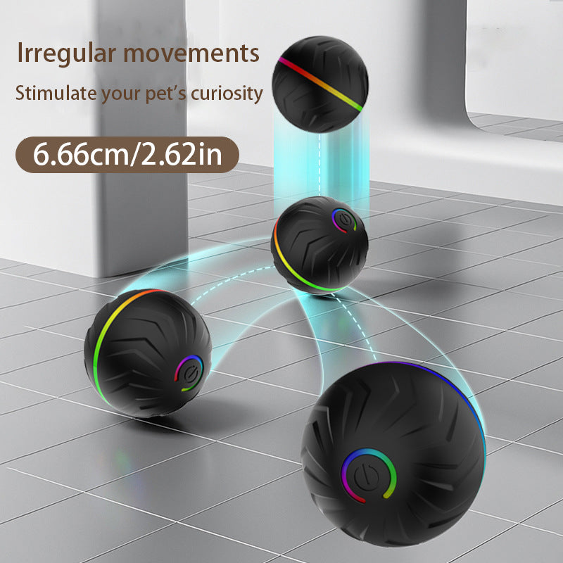 Self-Moving Gravity Bounce Ball for Dogs