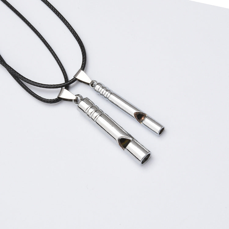 Titanium Dog Whistle Keychain