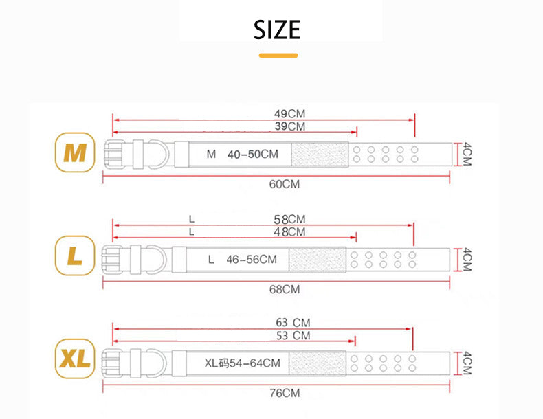 OneTigris Military Adjustable Dog Collar With Metal D Ring & Buckle