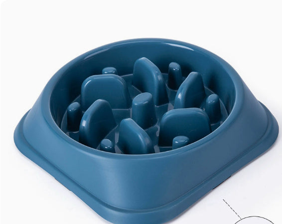 Slow-Feeding Dog Bowl for Safe, Healthy, Calm Mealtime