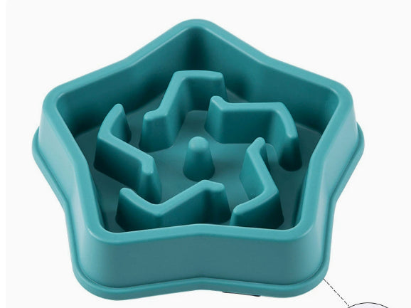 Slow-Feeding Dog Bowl for Safe, Healthy, Calm Mealtime