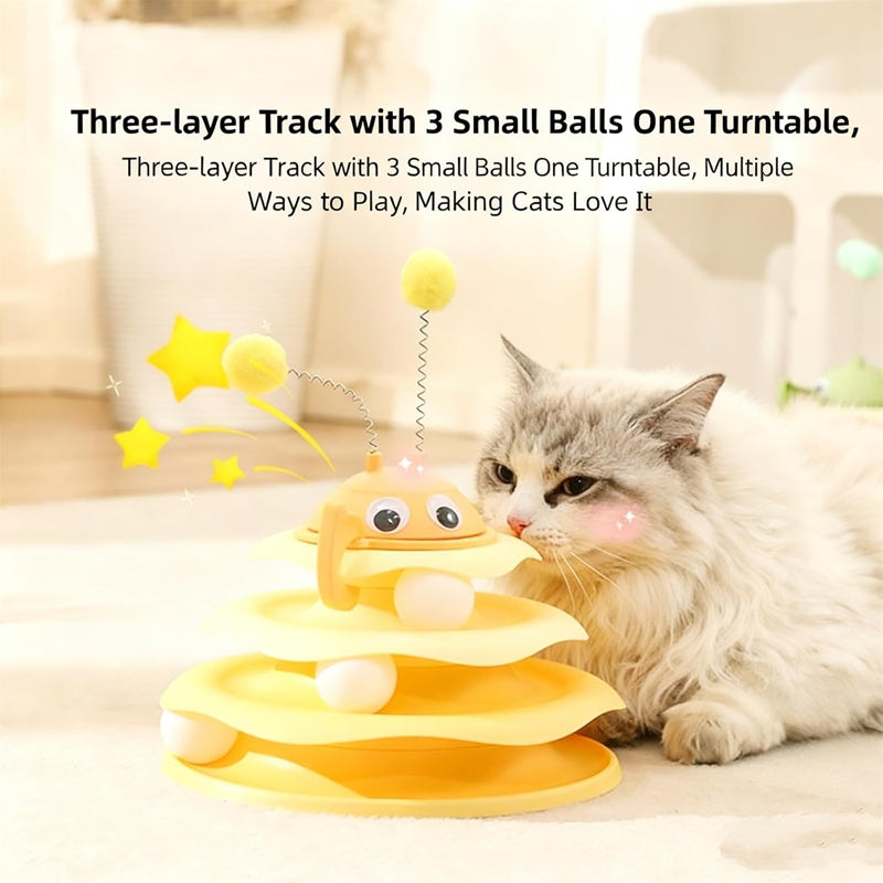 Cat Toys, Little Bees, Unbreakable Dolls, Cat Turntable Balls, Kittens, Kittens, Self-entertainment And Boredom, Pet Cat Toys, Cat Toys And Supplies