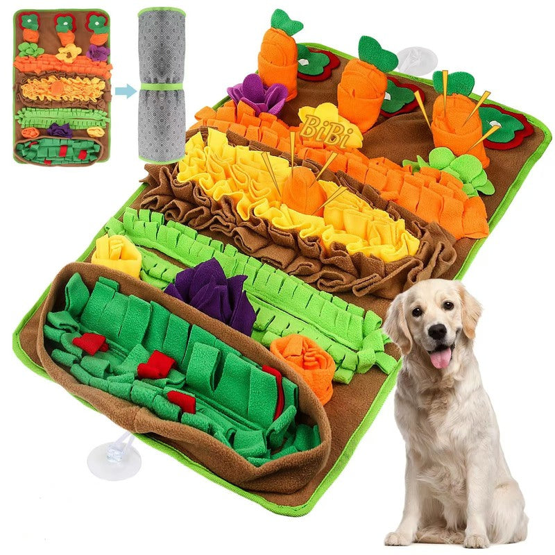 Interactive Dog Foraging Snuffle Mat – Slow Feeding & Mental Enrichment for Happier Pets
