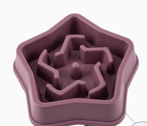 Slow-Feeding Dog Bowl for Safe, Healthy, Calm Mealtime