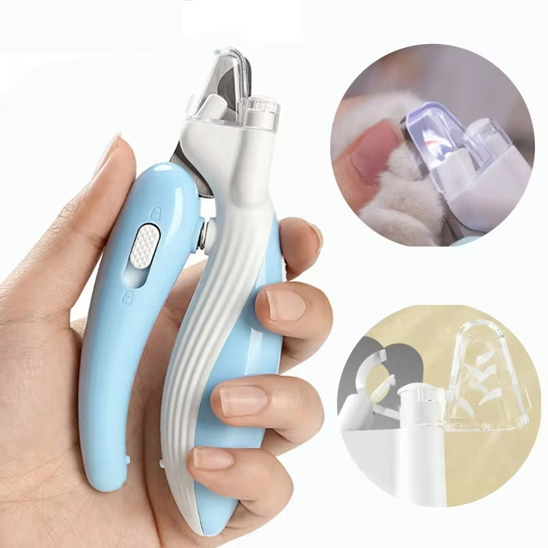 Bright-Light Pet Nail Clippers for Easy, Gentle Grooming Anytime