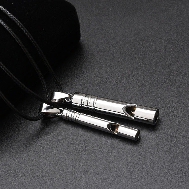 Titanium Dog Whistle Keychain