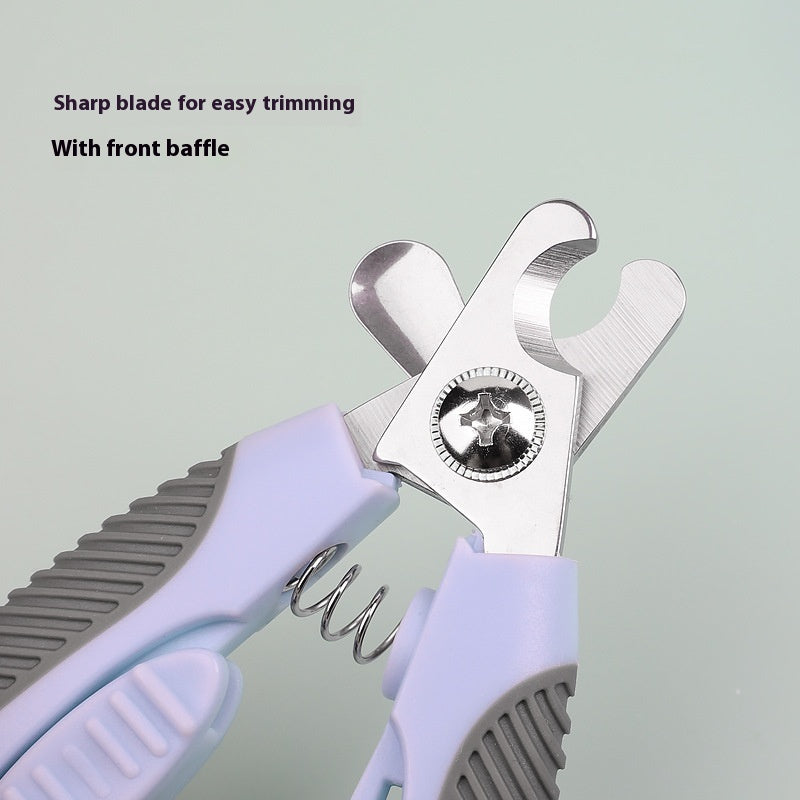 Pet Nail Clipper with Safety Guard