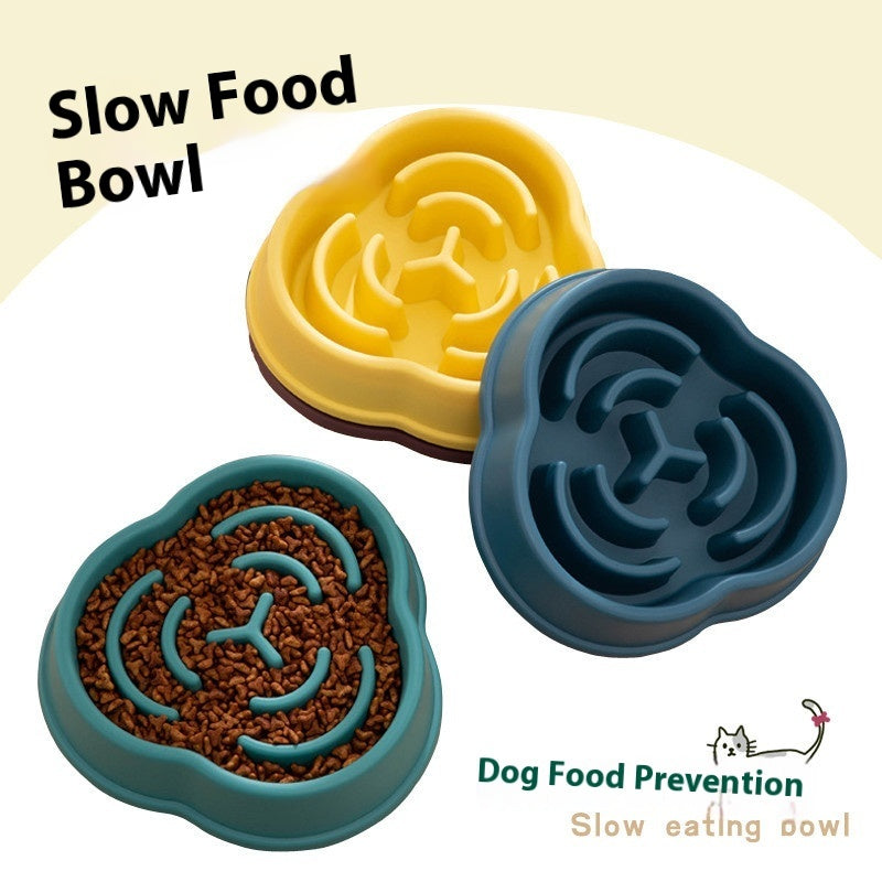 Slow-Feeding Dog Bowl for Safe, Healthy, Calm Mealtime