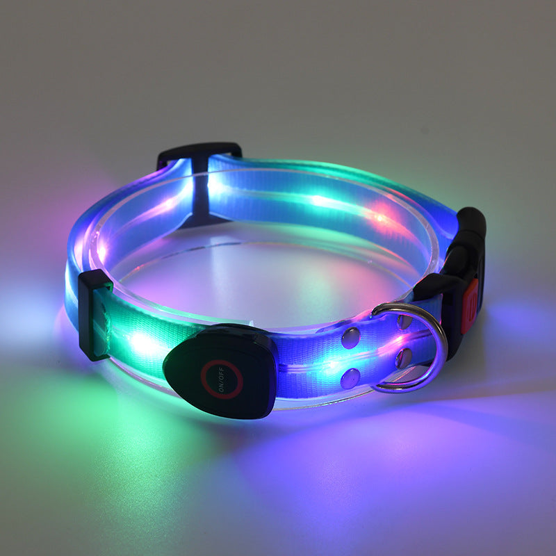 LED Luminous Collar for Safer Evening Walks